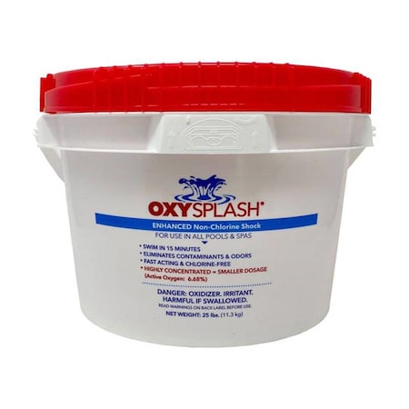 Api 25 lbs Oxy Splash Non Chlorine Shock OXSP25